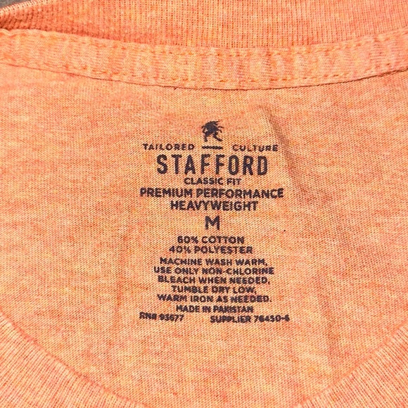 Stanford Tailored Culture Classic Fit premium performance Heavyweight size M Tee - Picture 3 of 4